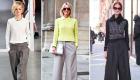 What to wear with wide cropped trousers: photos of the best looks, the most original combination ideas
